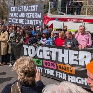 Together Alliance march, London 28 March 2026