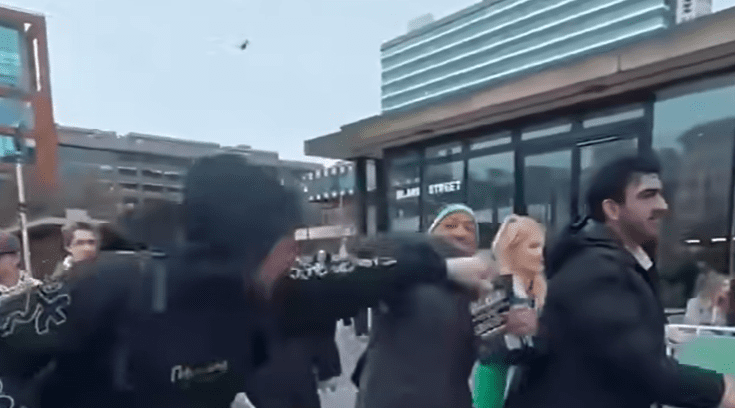 Manchester – fascist thugs target women MPs