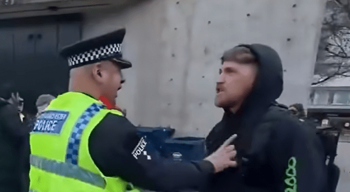 Attack on Hannah Spencer in Manchester 8 March 2026