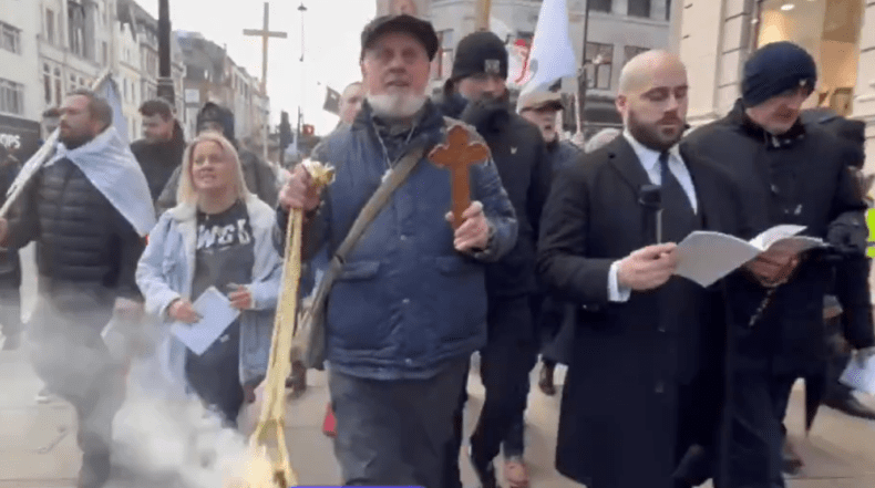 UKIP march London january 2026