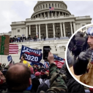 Mathew Bair at Capitol 6 January 2022