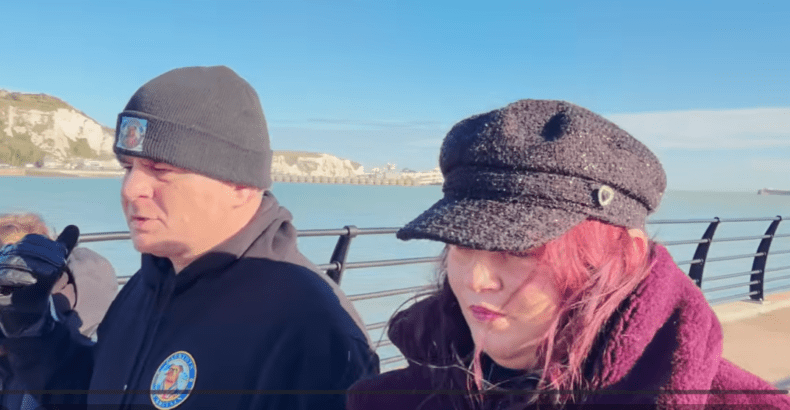 Amelia Randall and Terry Dryhurst, Dover