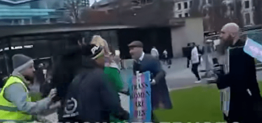 Attack on Hannah Spencer in Manchester 8 March 2026