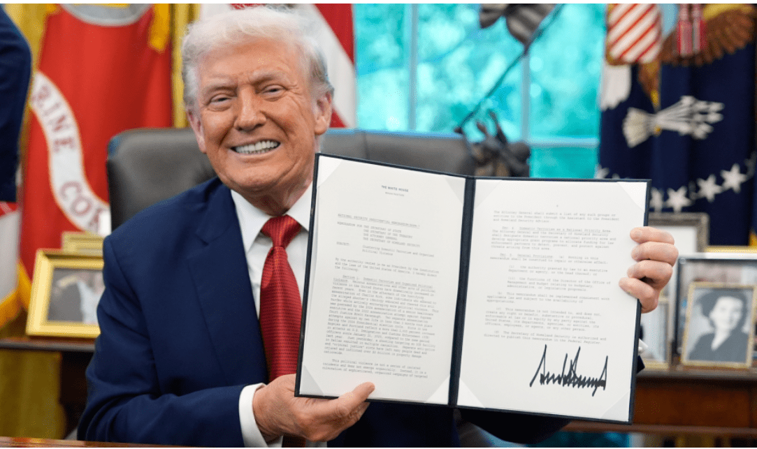 Trump’s war on ‘antifa’ goes global