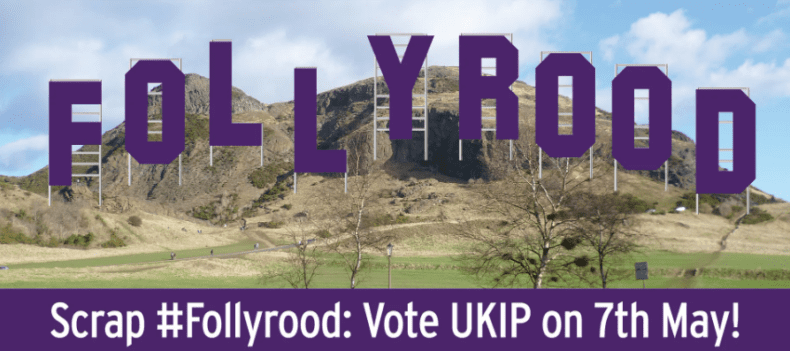 UKIP Scottish parliament campaign 2026