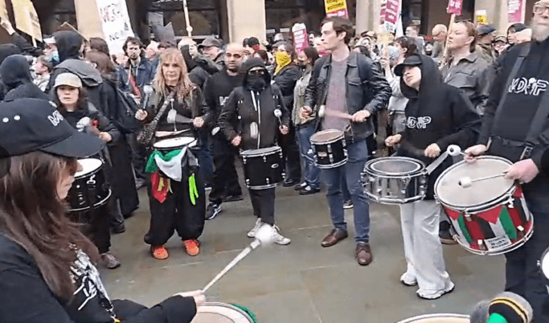 Britain First manchester 18 April 2026