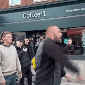 Local people protest in Epsom 2026