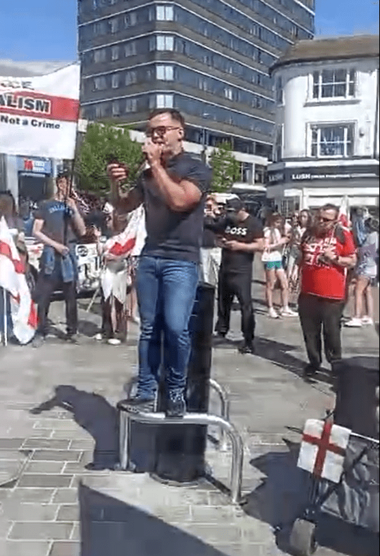 Harry Hlden's St George's day march for kent, maidstine 25 April 2026