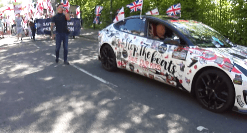 Syd Chaney Tesla Maidstone 25 April 2026