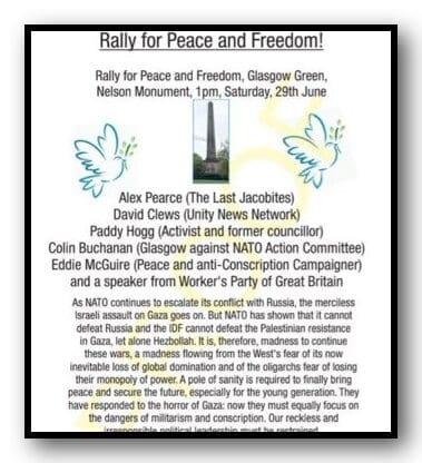 Workers Party rally with Clews UNN