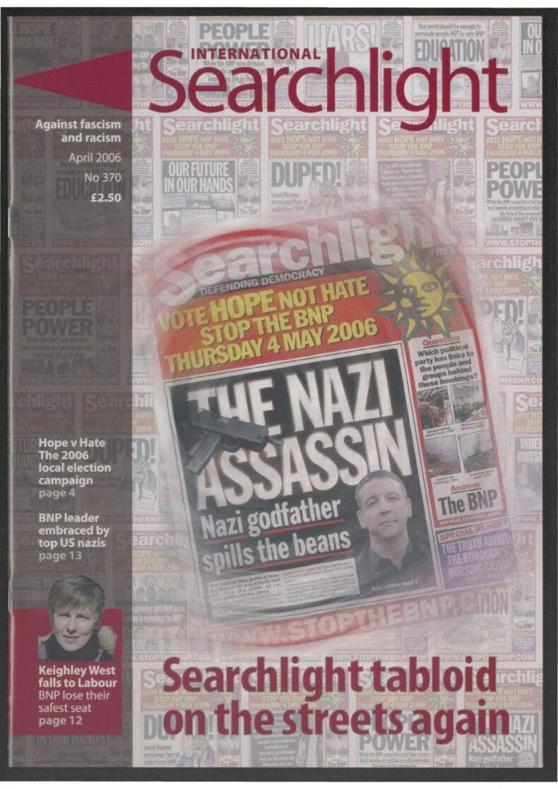 Searchlight cover April 2006